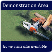Garden Machinery Demonstration Area