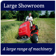 Large Garden Machinery Showroom Evesham