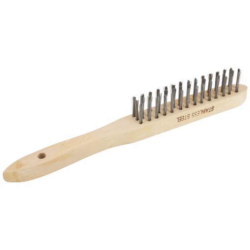 04169 SIP 3-Row Stainless Steel Wire Brush